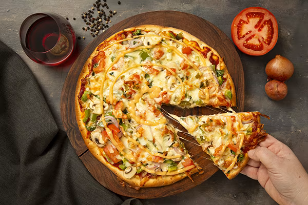 Peri Peri Veg Pizza