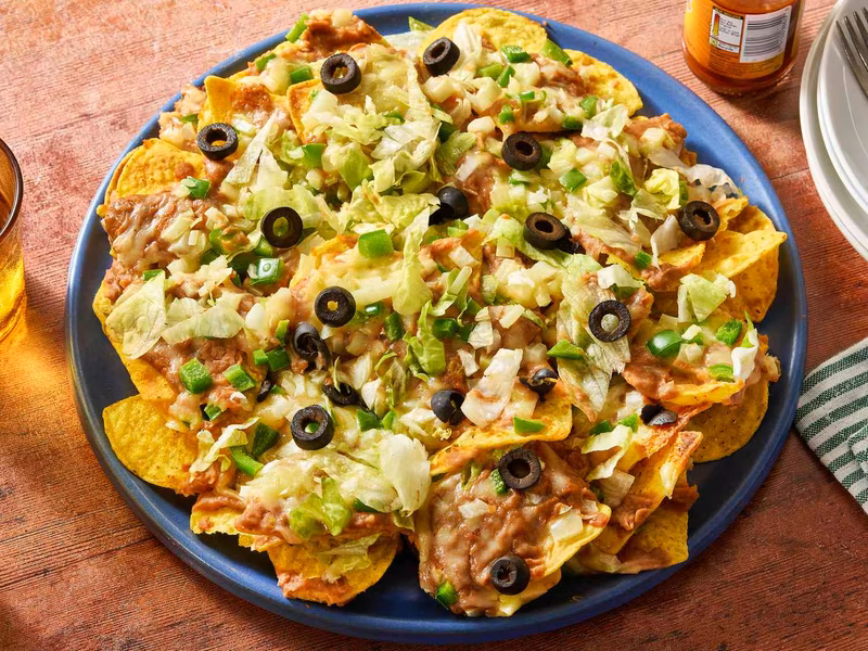 Veg Cheese Nachos